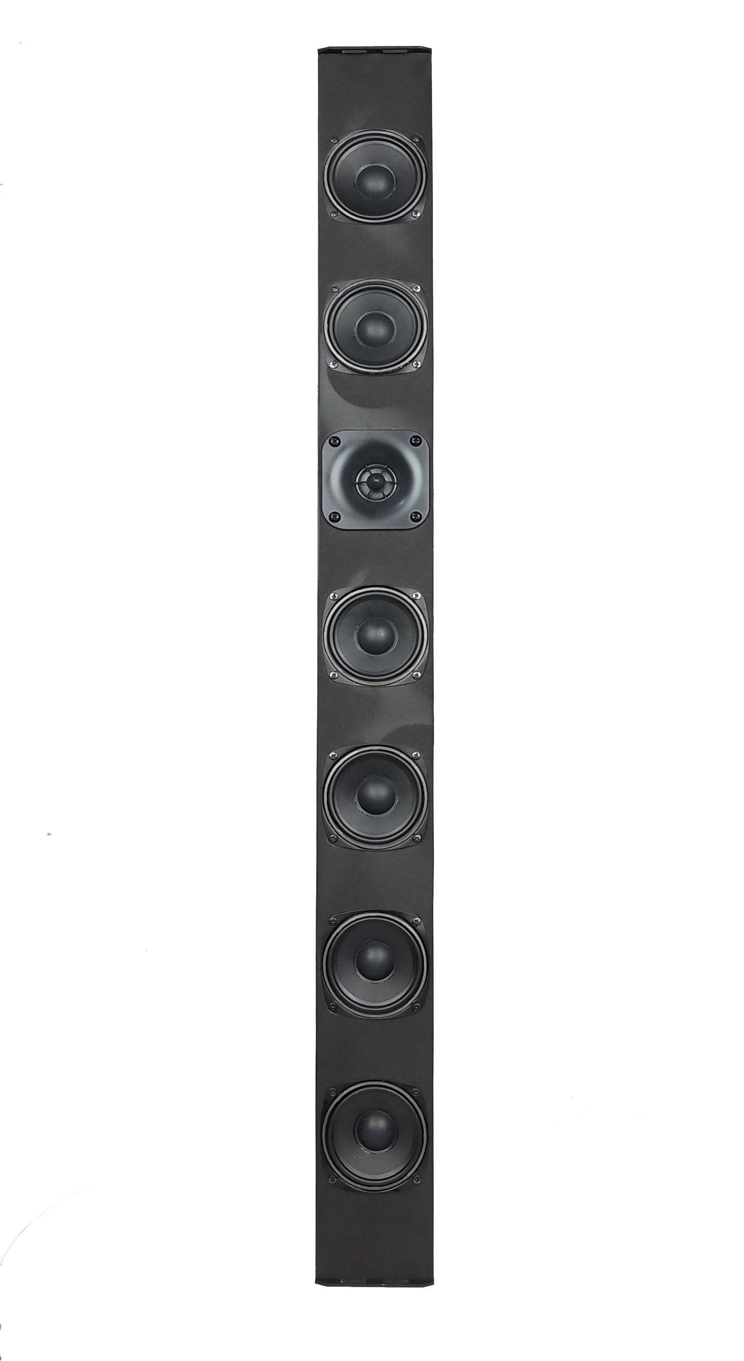 MS-630 Bar-Shaped Full-Range Speaker | 6+1 Drivers | 280W Wall-Mounted Sound Bar