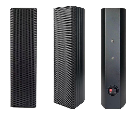 E-1st MS-231 Wall-Mount Bar Speaker | 100W Full-Range 2+1 Driver | Die-Cast Aluminum